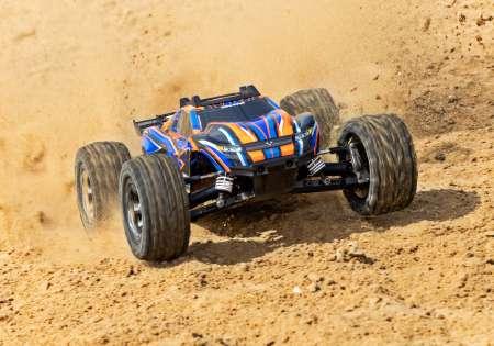 Image du produit Traxxas Rustler 4x4 Vxl HD sans batterie ni chargeur (RTR Prêt à fonctionner)