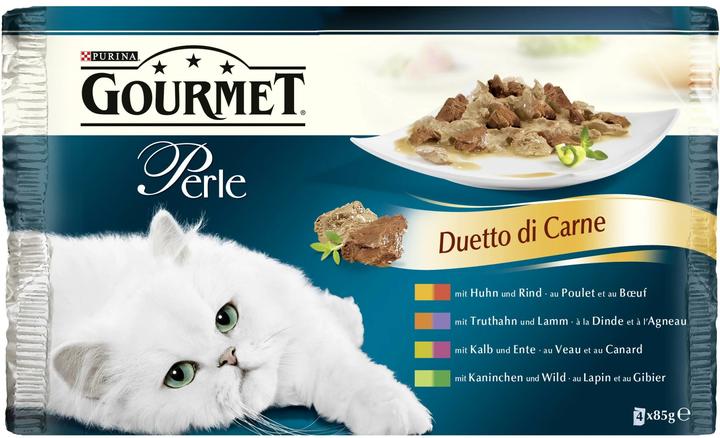 Actual product image Gourmet Pearl Dütto di Carne (Adult, 4 pcs., 85 g)