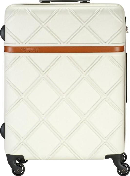 Princess Prinzessin Traveller Whistler - Reiskoffer - Off White - Medium - 66 cm