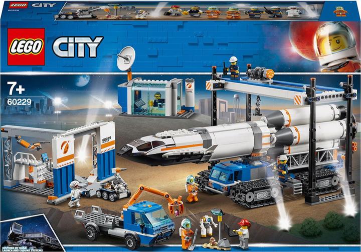 Produktbild LEGO Raketenmontage und Transport (60229, LEGO City)