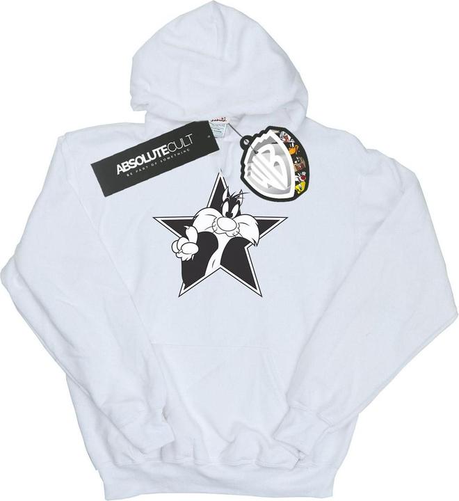 Looney Tunes Sylvester Mono Star Kapuzenpullover