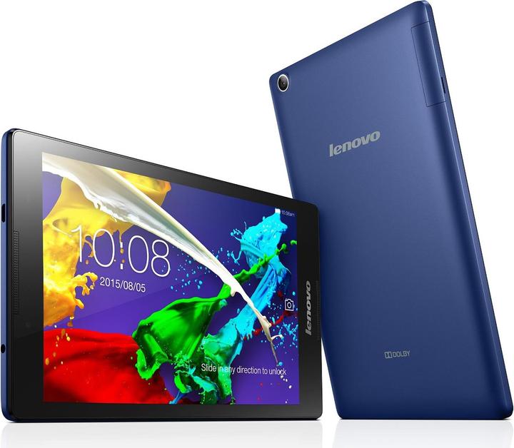 Produktbild Lenovo Tab 2 A8-50L (4G, 8", 16 GB, Dunkelblau)