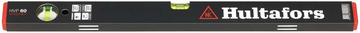 Actual product image Hultafors Vaterpas Aluminium HVP MAGNET 60cm Strong aluminium profile with the dimensions 49x23 mm (2.30 cm)