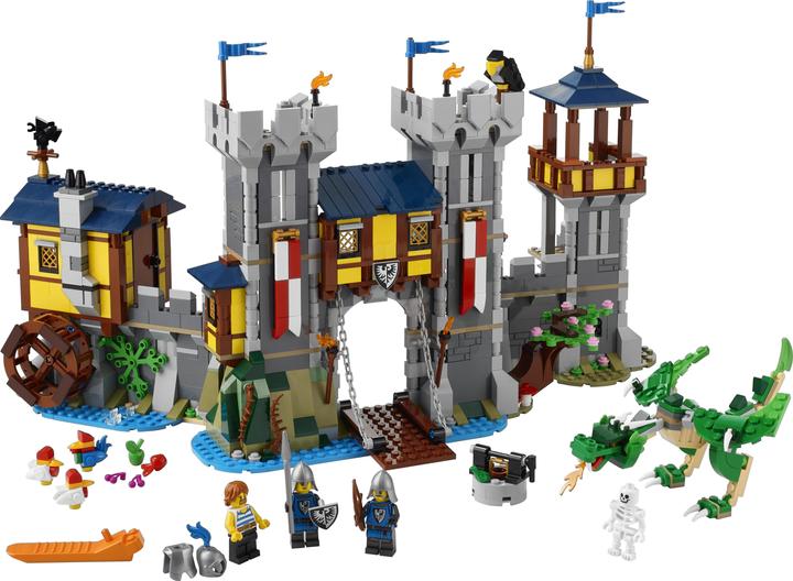 Produktbild LEGO Mittelalterliche Burg (31120, LEGO Creator 3-in-1, LEGO Seltene Sets)