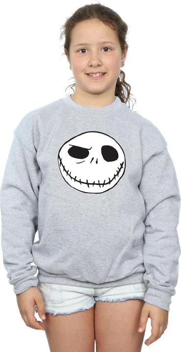 Image du produit Disney - Sweat NIGHTMARE BEFORE CHRISTMAS JACK'S BIG FACE - Fille (152, 158)