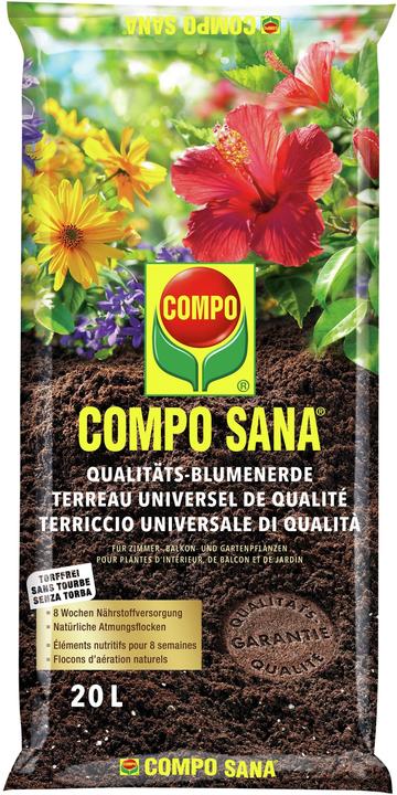 Compo SANA Terriccio universale di qualità - senza torba (20 l, Terriccio senza torba)