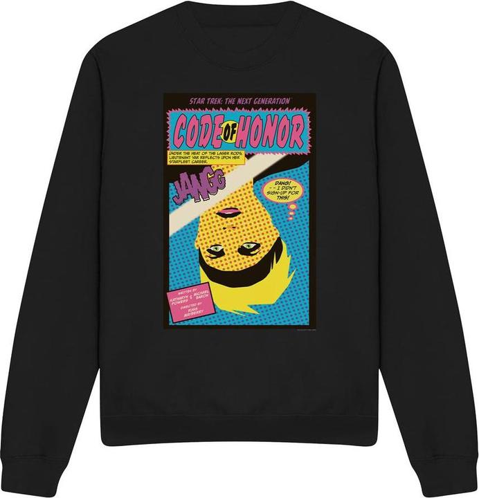 Actual product image Unisex Adult The Next Generation Season 1 Episode 4 Sweatshirt (S)