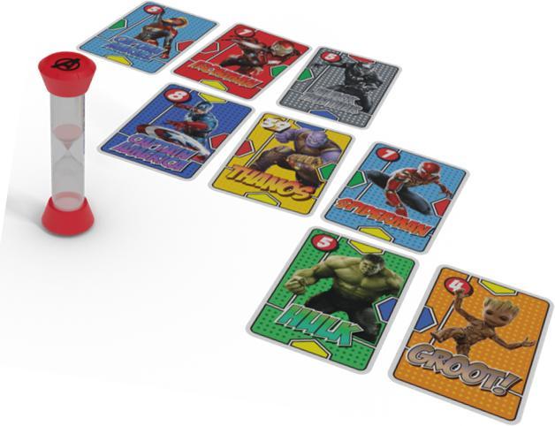 Actual product image Cartamundi Shuffle - Marvel Heroes Assemble - Jeu de Cartes