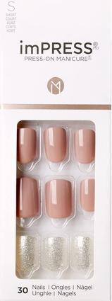 Actual product image KISS Self-adhesive nails imPRESS Nails One More Chance 30 pcs