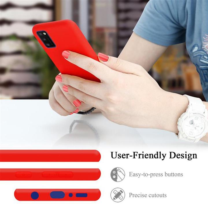 Actual product image Cadorabo TPU Liquid Silicone Case Cover (Samsung Galaxy A41)