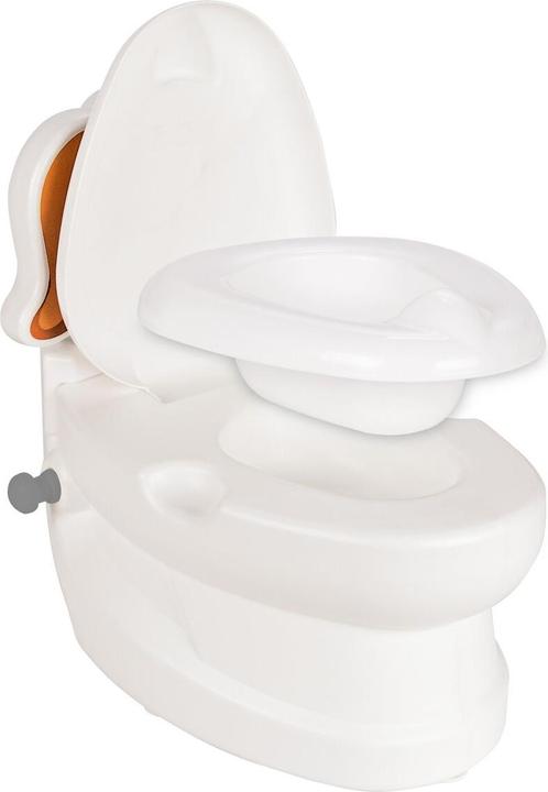 Productafbeelding Jamara My Little Toilet Dog met doorspoelgeluid en toiletpapierhouder