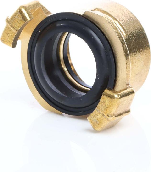 Immagine prodotto Wiltec Raccordo rapido in ottone per tubo d'acqua DN25 - filettatura interna da 1". (Accoppiamento del tubo flessibile, 25.40 mm)