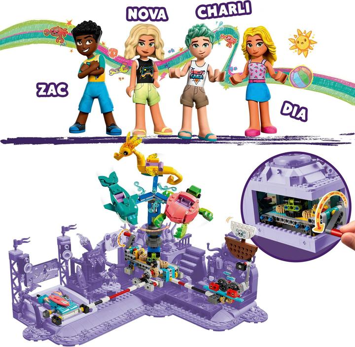 Image du produit LEGO Parc d'attractions de la plage (41737, LEGO Friends)