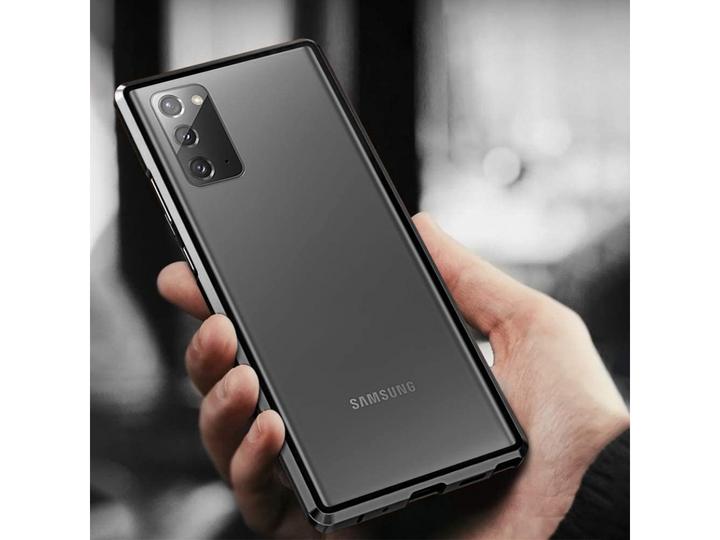 Produktbild G-Case Samsung Galaxy Note20 Aluminium Magnetic Glass Case Hülle (Samsung Galaxy Note 20)