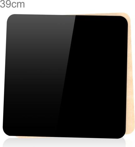 Actual product image Puluz 40cm Photography Acrylic Reflective Display Table Background Board (Black) (Further accessories)