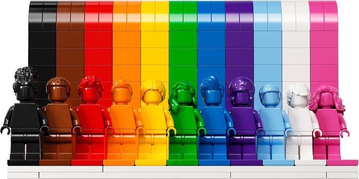 Actual product image LEGO Everyone is special (40516, LEGO Architecture, LEGO Rare Sets)