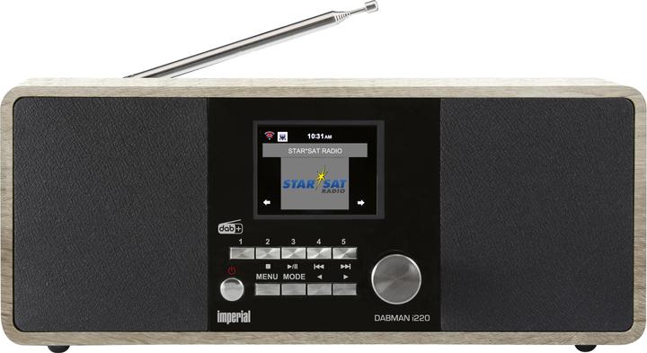 Actual product image Imperial Dabman i220 (DAB+, Web radio, VHF, Bluetooth, Wi-Fi)