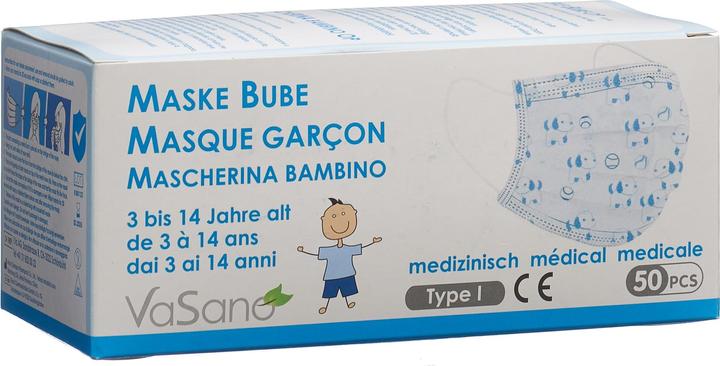 Immagine prodotto VaSano Maschera di Jack (Nessuna classe di protezione ufficiale, 50 x)