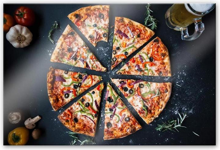 Produktbild Trenddeko Italienische Pizza (60 x 40 cm)