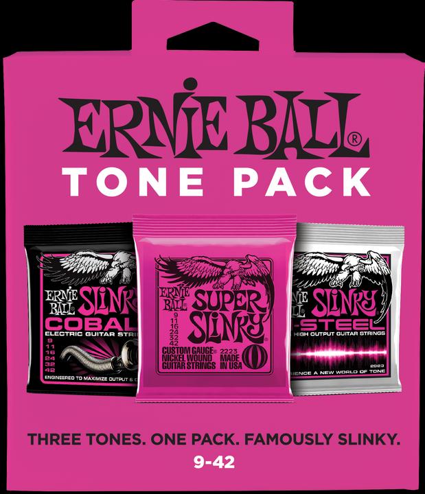 Ernie Ball 3 Tone Pack (18 x, Electric guitar)