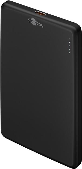 Goobay Magnetic wireless powerbank 5,000 mAh (5000 mAh, 15 W)