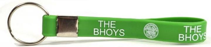 Actual product image Celtic FC The Bhoys Silicone Keychain Crest