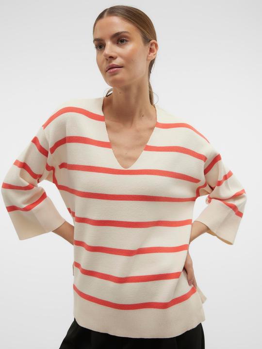 Immagine prodotto Vero Moda Scollo a V Maglia a spalla scesa Maglia a maglia (M)