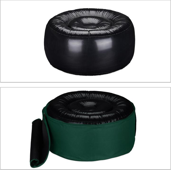 Image du produit Relaxdays Tabouret gonflable