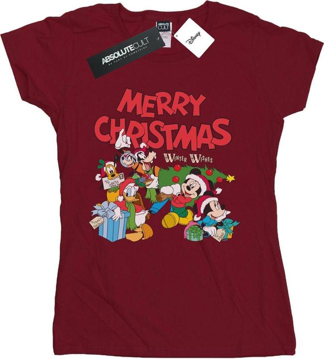 Image du produit Disney - T-shirt MICKEY AND FRIENDS WINTER WISHES - Femme (L)
