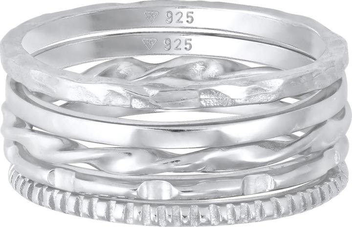 Produktbild Elli Basic Ring, Ring Set (56, 925 Silber)