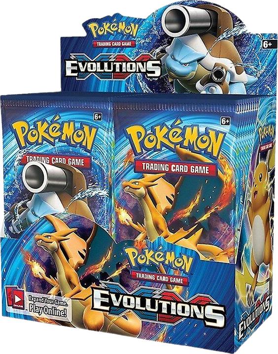 Actual product image Pokémon XY Evolutions Booster Display (English, Booster display)