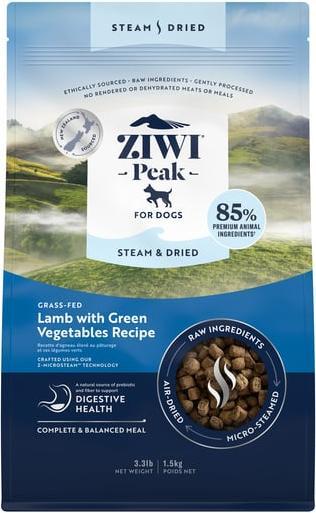 Actual product image Magni Ziwipeak - Steam & dried lamb, dog 1,5 kg. - (zp085) (Adult, 1 pcs., 1500 g)