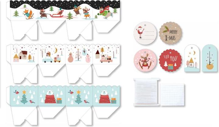 Produktbild Ursus Verpackungs-Set "Süsser Advent" (Geschenkbox, 20 x)
