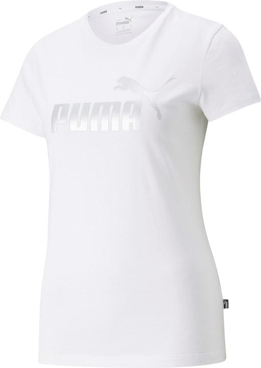 Puma ESS+ Metallic Logo Tee (M)