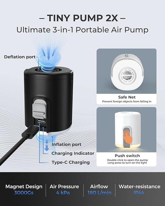 Immagine prodotto Flextailgear Tiny Pump 2X Ora