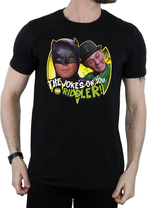 Immagine prodotto Maglietta con scherzo dell'Enigmista della serie TV di Batman (S)