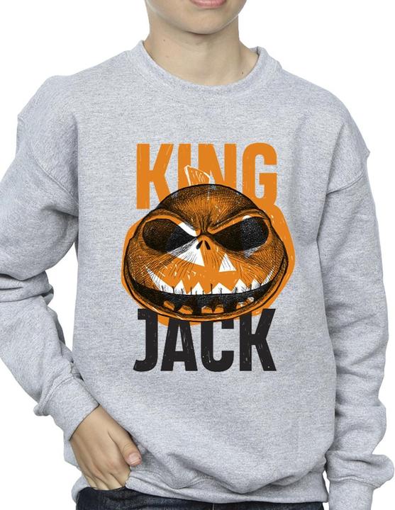 Immagine prodotto Disney The Nightmare Before Christmas King Jack Felpa Ragazzi (140, 146)