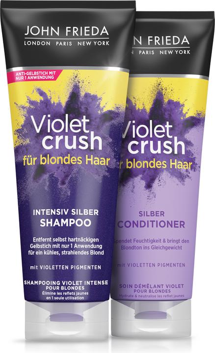 Image du produit John Frieda Shampooing Violet Crush Argent (250 ml, Shampoing liquide)