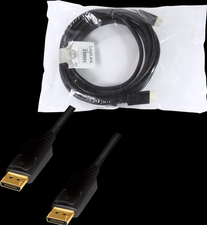 Produktbild LogiLink DisplayPort — DisplayPort (5 m, DisplayPort)