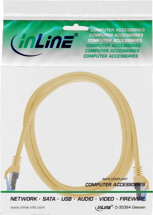 Actual product image InLine Patchkabel (S/FTP, CAT6a, 2 m)