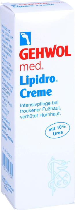 Actual product image Gehwol med Lipidro Cream with 10% Urea (Foot cream & foot gel, 40 ml)