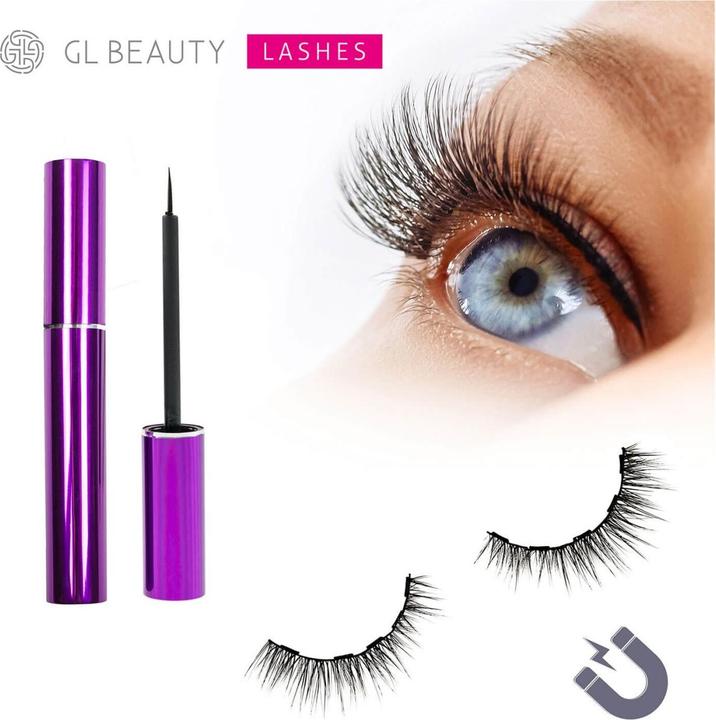Produktbild GL Beauty Magnetic Lashes Set Nr. 2 (Künstliche Wimpern)