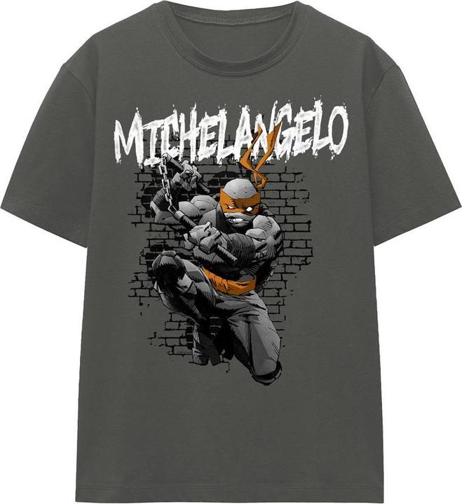 Immagine prodotto Teenage Mutant NT Maglietta Michelangelo Adulto Unisex (S)