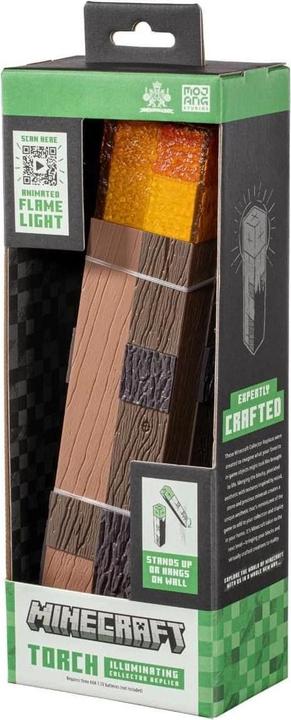 Produktbild Noble Collection Dekoleuchte Minecraft Illuminating Torch