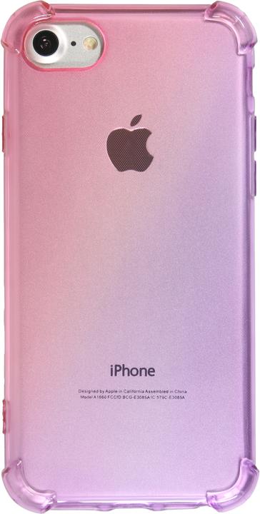 Immagine prodotto PhoneLook Cover Rubber Bumper Rainbow con protezione extra per gli angoli Anti-shock pink t (Apple iPhone 7)