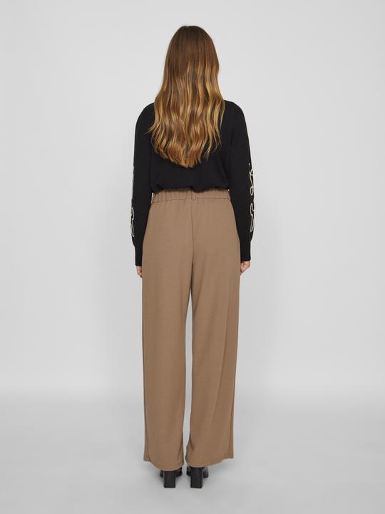 Image du produit Vila Pantalon taille haute à jambe large (XS)