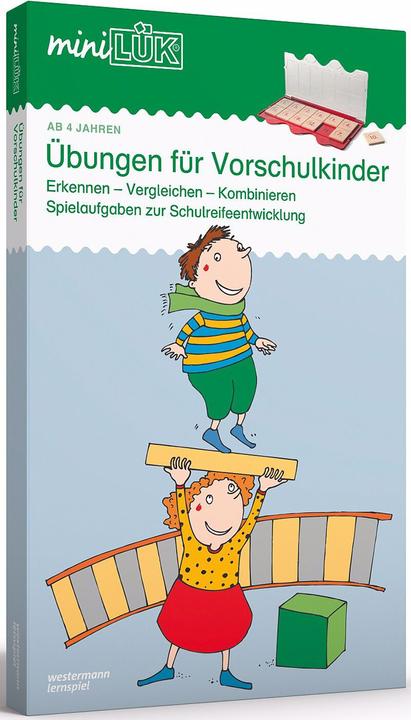 Produktbild miniLÜK-Set Übungen für Vorschulkinder (Deutsch, 2000)