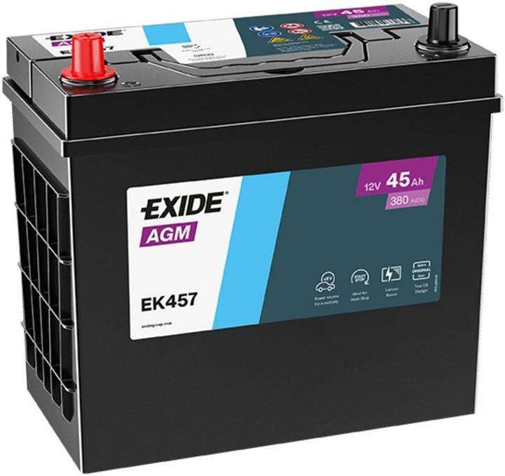 Produktbild Exide EK457 AGM 45Ah Autobatterie (12 V, 45 Ah)