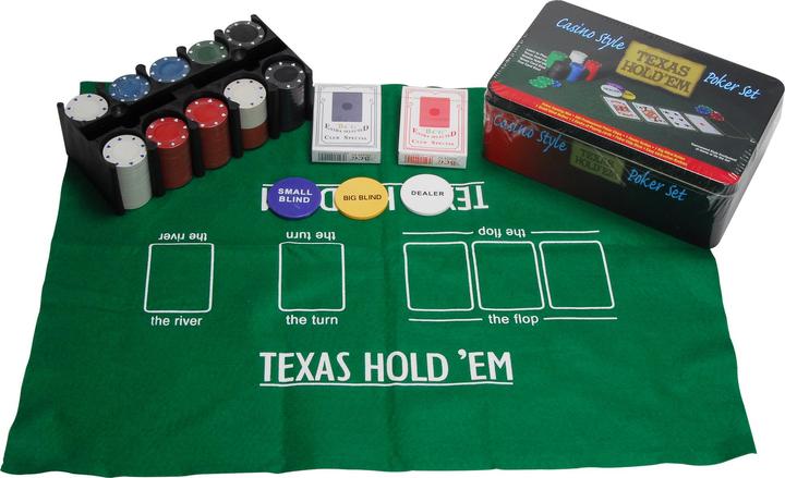 Actual product image Weible Poker Set Texas Hold'em (German)