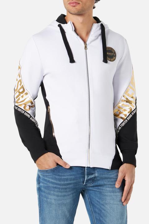 Produktbild Boxeur des Rues Letter Printed Hooded Full Zip (M)